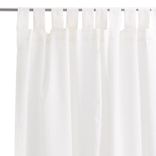 Tolosa Curtain Set natural white, 50% linen & 50% cotton | URBANARA curtains