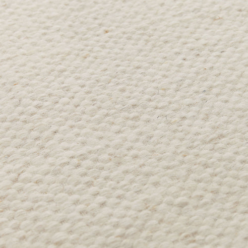 Udana rug, natural white, 100% wool |High quality homewares