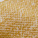 Ventosa hand towel, mustard & white, 100% organic cotton |High quality homewares