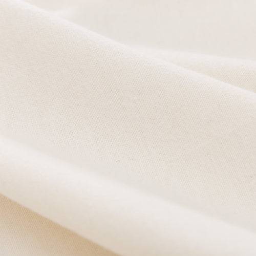 Vilar Flannel Fitted Sheet natural white, 100% organic cotton | High quality homewares