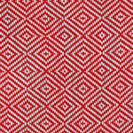 Cesme hammam towel, dark red & white, 100% cotton |High quality homewares