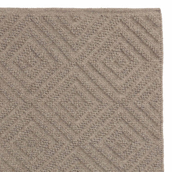 Barod Rug stone grey, 100% wool