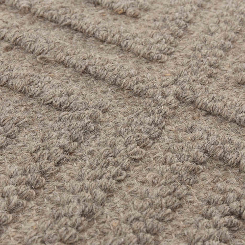 Barod Rug stone grey, 100% wool | Find the perfect wool rugs