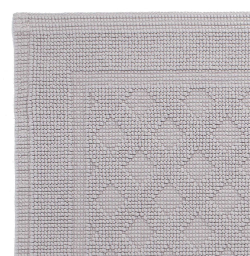 Osuna bath mat, light grey, 100% cotton |High quality homewares