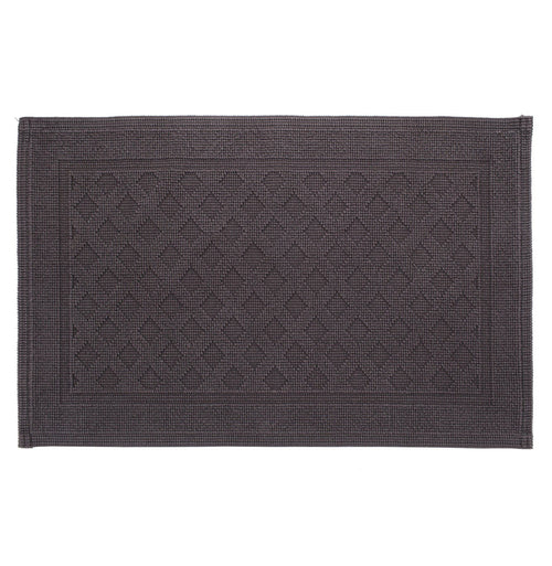 Osuna Bath Mat charcoal, 100% cotton