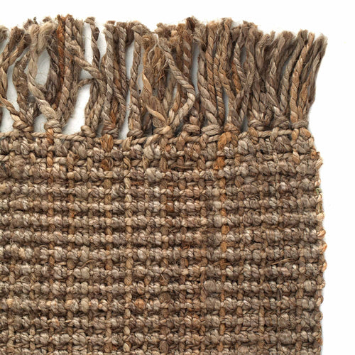 Daya rug, natural, 100% jute