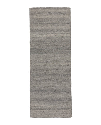 Patan Runner grey melange, 80% wool & 20% organic cotton