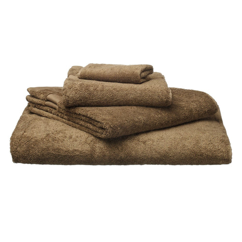 Penela hand towel, brown, 100% egyptian cotton