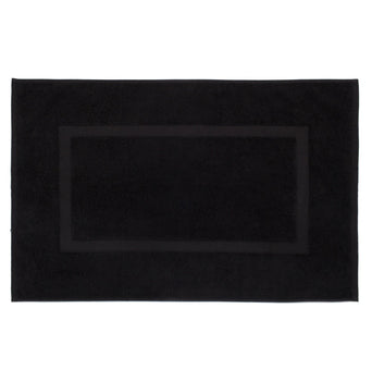 Penela bath mat, black, 100% egyptian cotton