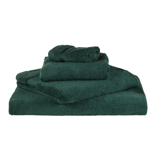 Salema hand towel, dark green, 100% supima cotton
