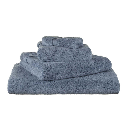 Alvito hand towel, light blue, 100% zero twist cotton