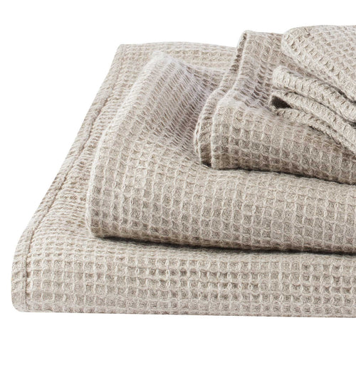 Neris hand towel, natural, 100% linen | URBANARA linen towels