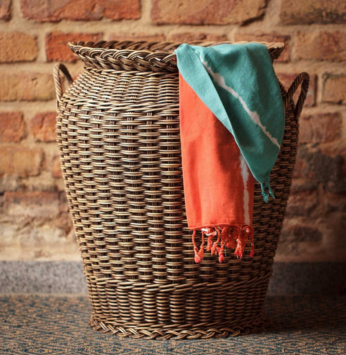 Java Laundry Basket [Dark brown]