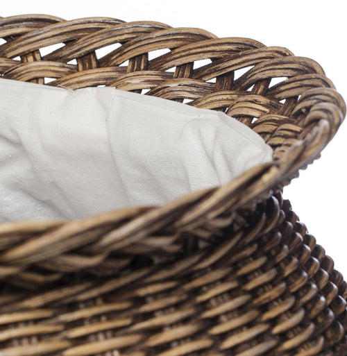 Java Laundry Basket [Dark brown]