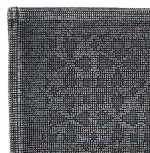 Qasita bath mat, charcoal, 100% cotton | URBANARA bath mats