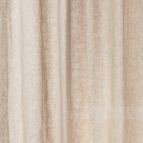 Cuyabeno curtain, beige, 100% linen | URBANARA curtains