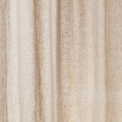 Cuyabeno curtain, beige, 100% linen | URBANARA curtains