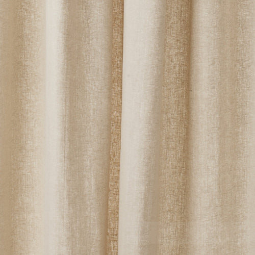 Vinstra curtain, natural & beige, 100% linen | URBANARA curtains
