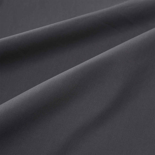 Perpignan fitted sheet, grey, 100% combed cotton | URBANARA fitted sheets