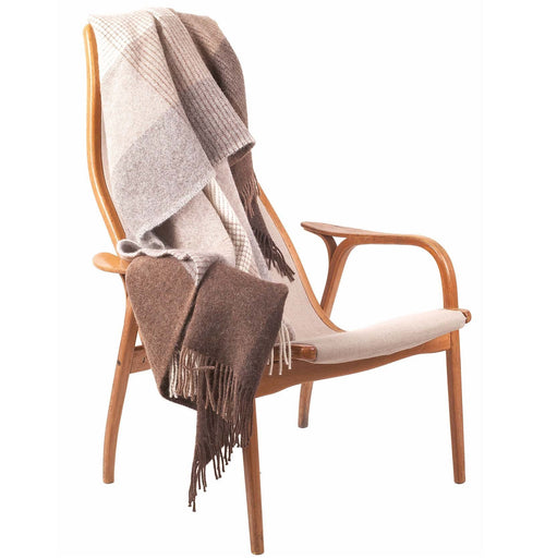 Salos Alpaca Blanket in brown | Home & Living inspiration | URBANARA