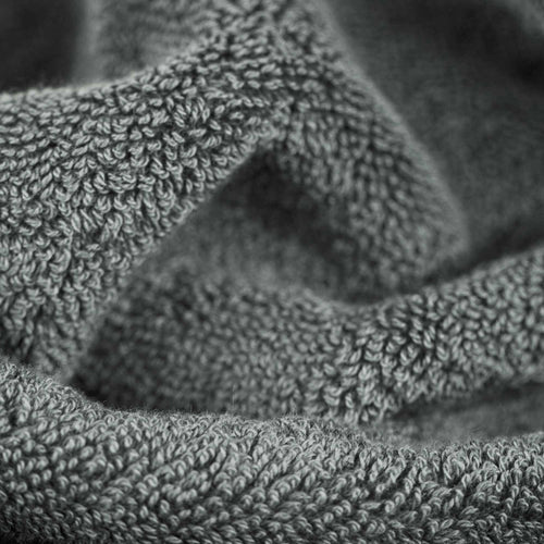 Salema hand towel, grey, 100% supima cotton |High quality homewares