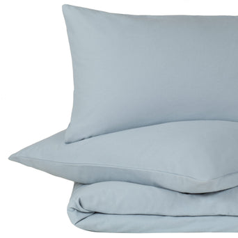 Montrose duvet cover, light blue, 100% cotton