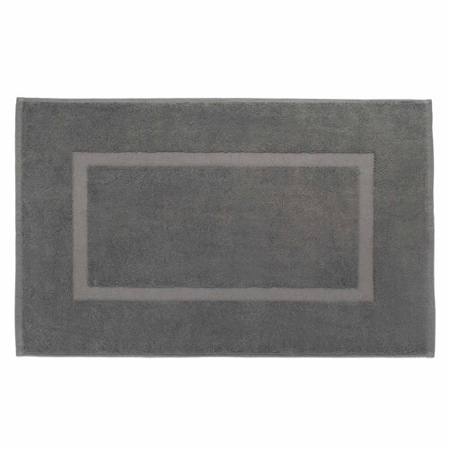 Penela bath mat, platinum grey, 100% egyptian cotton