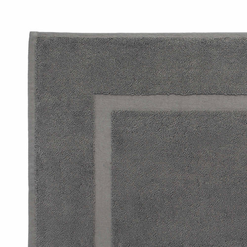 Penela bath mat, platinum grey, 100% egyptian cotton |High quality homewares