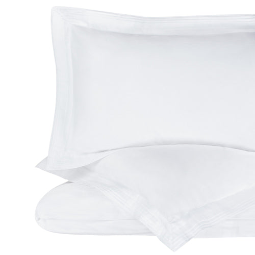 Manziana duvet cover, white, 100% egyptian cotton