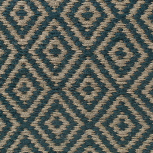 Dasheri rug, teal, 100% jute |High quality homewares