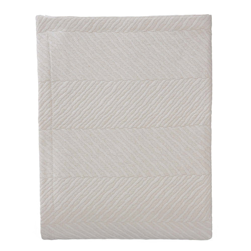 Cieza quilt, beige, 100% cotton