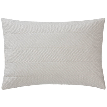 Cieza cushion cover, beige, 100% cotton