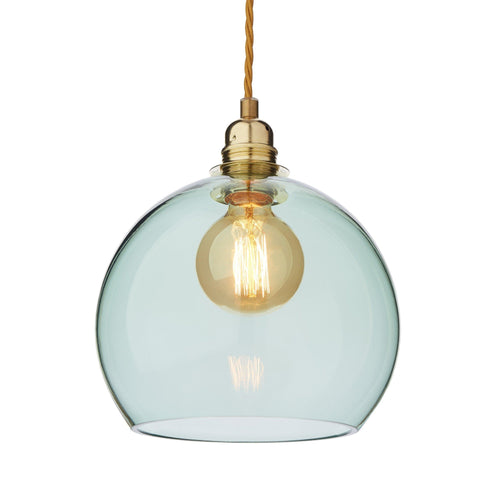 Light green & Brass Ribe Hängelampe | Home & Living inspiration | URBANARA