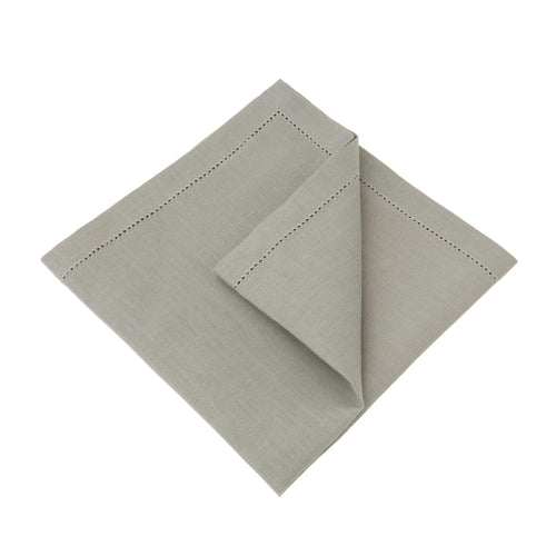 Cavaillon table runner, light grey, 100% linen |High quality homewares