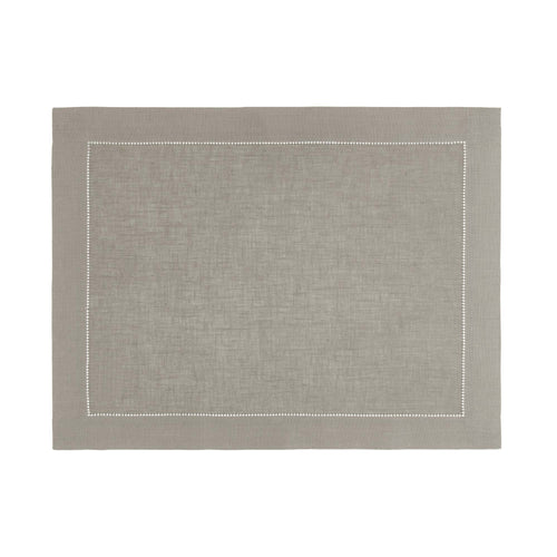 Cavaillon place mat, light grey, 100% linen