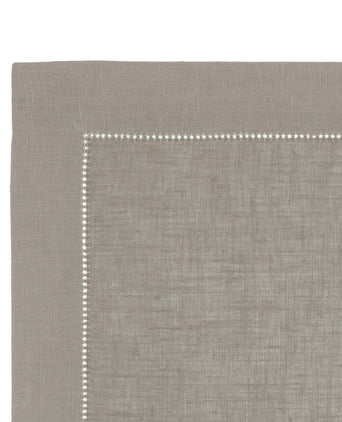 Cavaillon place mat, light grey, 100% linen