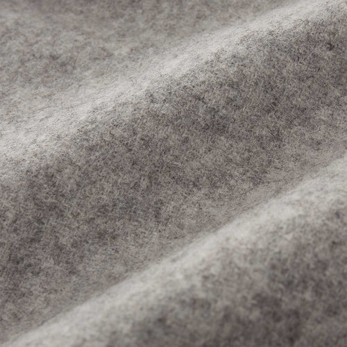 Miramar blanket, light grey, 100% lambswool | URBANARA wool blankets