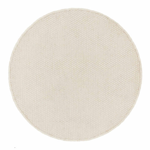 Kolong rug, off-white, 100% new wool | URBANARA wool rugs
