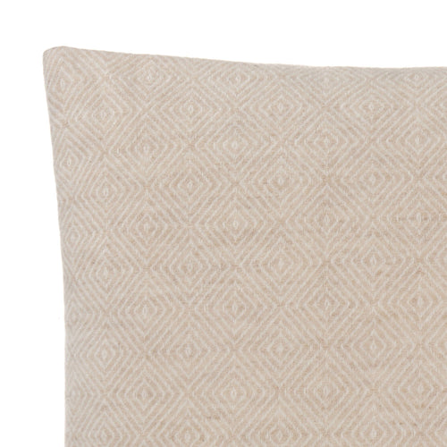 Uyuni cushion cover, beige & cream, 100% cashmere wool | URBANARA cushion covers