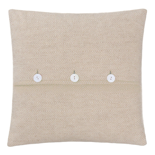 Uyuni cushion cover, beige & cream, 100% cashmere wool |High quality homewares
