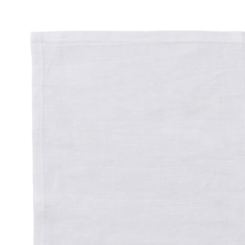 Teis place mat, white, 100% linen | URBANARA placemats