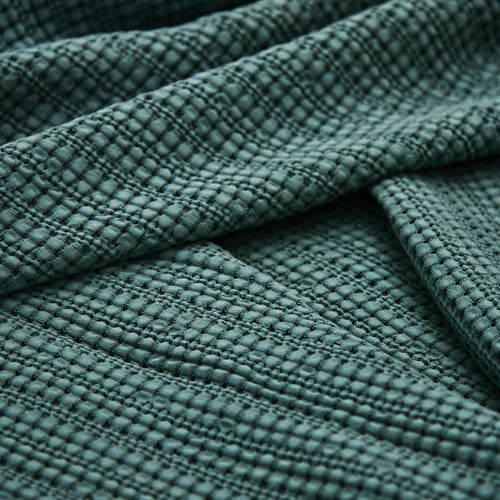 Anadia bedspread in green, 100% cotton |Find the perfect bedspreads & quilts