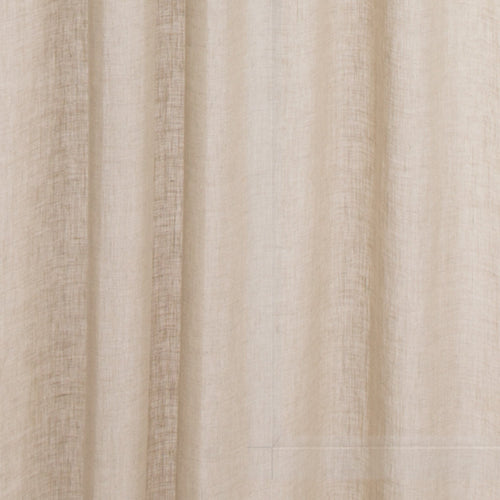 Kiruna curtain, natural, 100% linen |High quality homewares