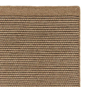 Kolong rug, sand & off-white, 100% new wool