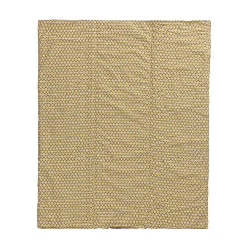 Saldanha Picnic Blanket mustard & natural & brown, 75% cotton & 25% linen | High quality homewares