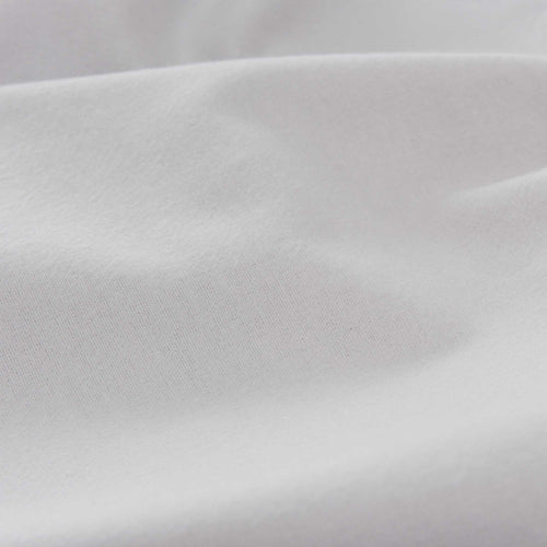 Montrose fitted sheet, light grey, 100% cotton | URBANARA fitted sheets