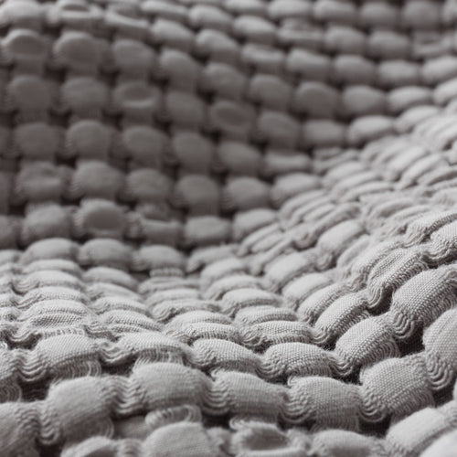 Veiros Cotton Quilt light grey, 100% cotton | High quality homewares