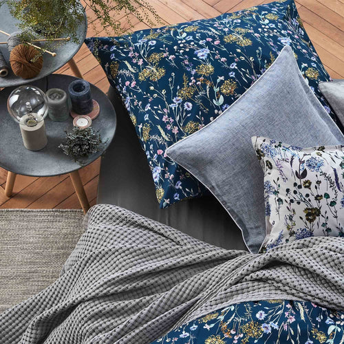 Veiros Cotton Quilt in light grey | Home & Living inspiration | URBANARA
