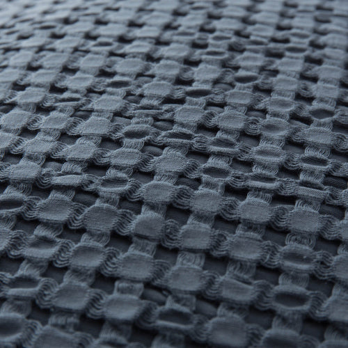 Veiros cushion cover, blue grey, 100% cotton |High quality homewares