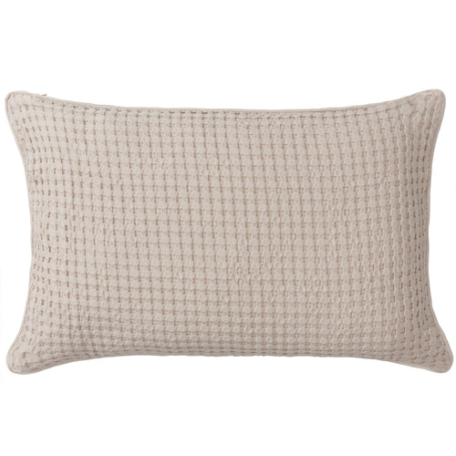 Veiros cushion cover, natural, 100% cotton